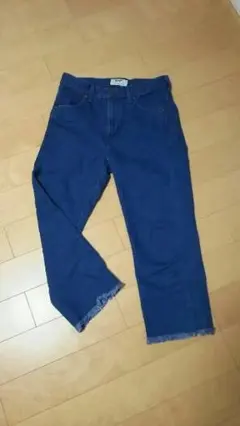 Wranglerレディースコラボデニム クロップドワイド