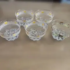 ガラス製 デザートカップ 5客セット - メルカリ