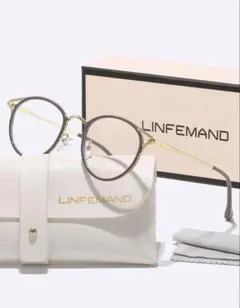 LINFEMAND ブラウン サングラス