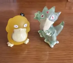 ポケモンキッズ 指人形 クリア コダック ゴルダック 当時物