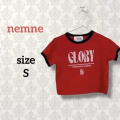 ショート丈tシャツ