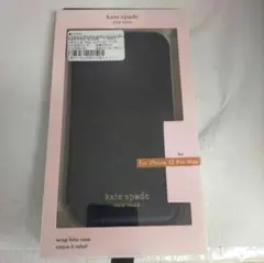 (F23)katespade iPhone12ProMax用ラップフォリオケースのサムネイル