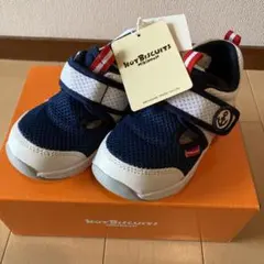 【新品】ホットビスケッツ　ミキハウス　サンダル　メッシュシューズ　16