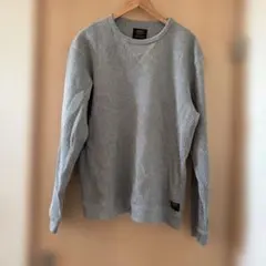 Carhartt リブ編みスウェット M グレー