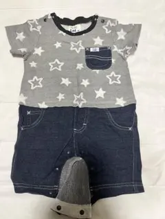 Buddy Lee 星柄ロンパース 80