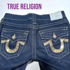 極希少　トゥルーレリジョン　クリスタルシリーズ　スパンコール　ローライズ　y2k