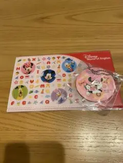 Disney 英語システム　マタニティーマーク&マスクケース