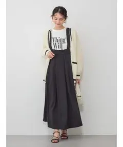 ★アメリカンホリック★ロゴカットプルオーバー 長袖Tシャツ ホワイト