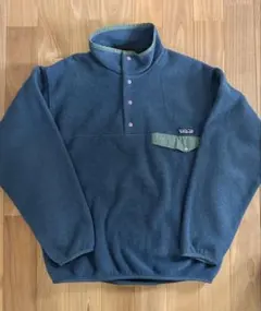 Patagonia スナップt フリースジャケット ダークブルー