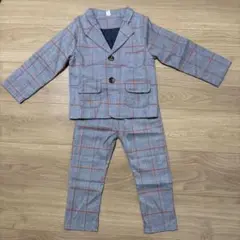 新品未使用　100サイズ　スーツ　上下セット　ジャケット　パンツ