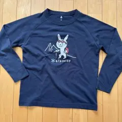 mont-bell モンベル 紺 ロングスリーブTシャツ 長袖 140㎝