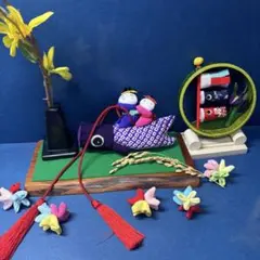ちりめん細工，端午の節句，鯉のぼり，他いろいろのセット