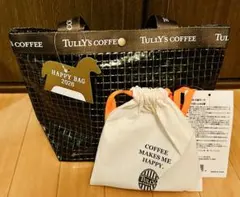 タリーズコーヒー福袋2026 トートバッグ 巾着セット