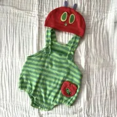 【最終値下げ】はらぺこあおむしロンパース帽子セット/AfternoonTea