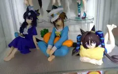 ウマ娘　ReluxTime フィギュア5点セット ウマ娘 プリティーダービー フィギュア ボウシーズ BoC'z 5点