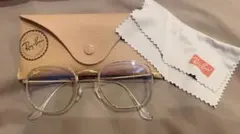 レイバン　サングラス　メガネ　rayban 紫外線カット　ブルーライトカット
