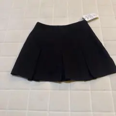 新品　未使用　REMIND プリーツスカート Mサイズ ブラック 無地のサムネイル
