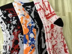 XLサイズ キッズ靴下 5足セット