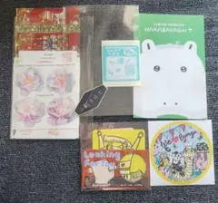 シールセット 花柄・キャラクター