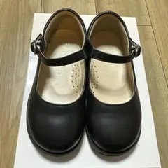 ショパン 女の子 ブラック フォーマルシューズ　18.0