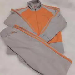 adidas トラックジャケット ジャージ セットアップ 古着　L　美品