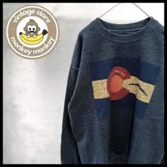 mz1028 オーバーサイズスウェット　トレーナー　プリント　プルオーバー