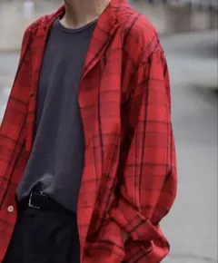 MAATEE & SONS 折って折って JACKET HWOOL CECK - メルカリ