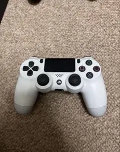 純正品ホワイト DUALSHOCK 4 コントローラー(ジャンク品)