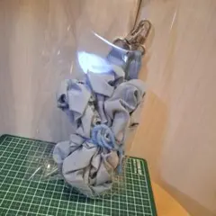 水色　青　3COINS　スマホショルダー　ストラップ