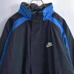 90s NIKE PREMIERナイキロゴ刺繍スタンドネックナイロン ジャケット