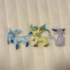 ポケモン　モンコレ　3体セット　エーフィ　リーフィア　グレイシア