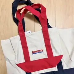 Costco Wholesale キャンバストートバッグ レッドのみ