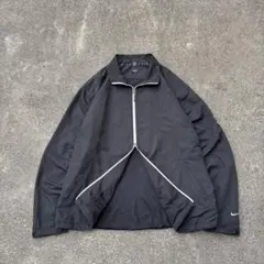 TFW49 ハーフジップパーカー ナイロン メンズウェア ゴルフ GOLF 黒