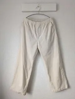 無印良品婦人　ストレッチコーデュロイ　イージーストレートパンツ婦人Ｌ