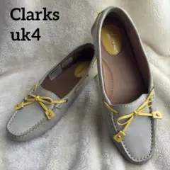 【未使用級】Clarks Dunbar Racer ドライビングシューズ　uk4のサムネイル