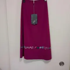 トクコプルミエヴォル　裾刺繍ロングスカートのサムネイル