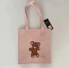 新品タグ付き ピーターパン マイケルのテディベア トートバッグ