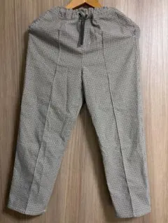 【GLOBAL WORK】チェック柄ロングパンツ　150cm