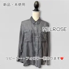 【新品・未使用】MELROSE シャツのサムネイル