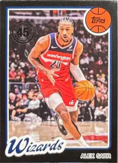 【1109】Wizards Alex Sarr Topps Flagship