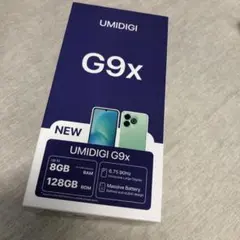 UMIDIGI スマホ G9x 4+4GB 128GB SIMフリー