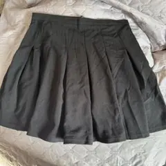 SHEIN CURVE ブラック プリーツスカート 1XL