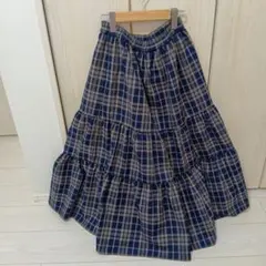 Lサイズ　honeys ティアードチェック