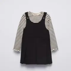 ZARA テクスチャーワンピース