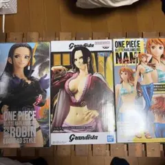ワンピース　ハンコック　ロビン　ナミ　3体セット