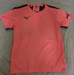 MIZUNO ミズノ スポーツTシャツ レッド×ブラック Mサイズのサムネイル