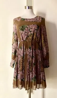 タグ付き新品未使用MERCURYDUOマーキュリーデュオ花柄シフォンワンピース