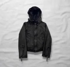 短丈 zip 羊皮 lether archive opium ノームコア