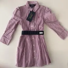 POLO RALPH LAUREN ストライプワンピース 3/3T