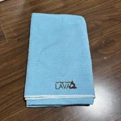 lava ヨガマット　水色　美品　ラグ
